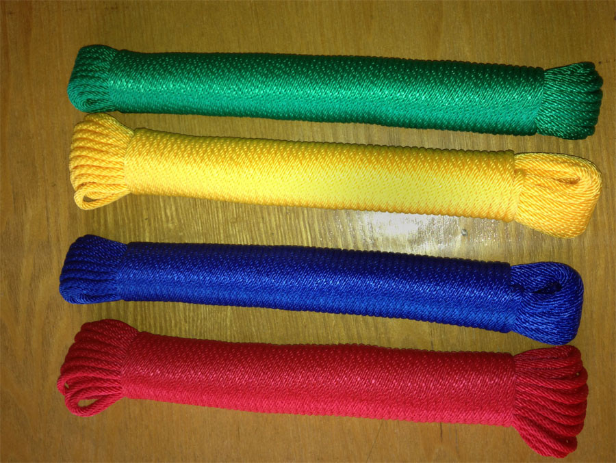 PP Multifilament Solid Braided Rope